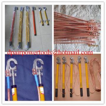 Portable electrical earth rod&ground rod,H.V. Earth rod&earthing sets