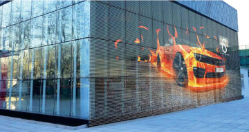 Best price led display transparent led screen wall
