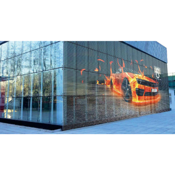 Best price led display transparent led screen wall