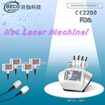 650nm Lipolaser Diode Laser Slimming Salon Beauty Machine (LS651)