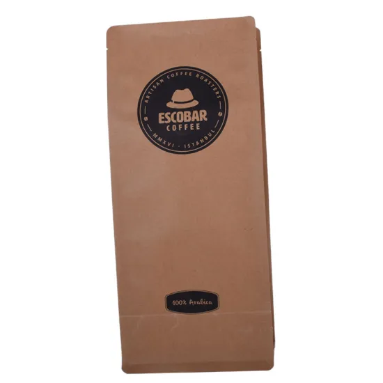 fancy high quality stand up shop bags custom kraft paper bag packaging