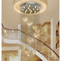 LEDER Hanging Crystal Lights Chandelier