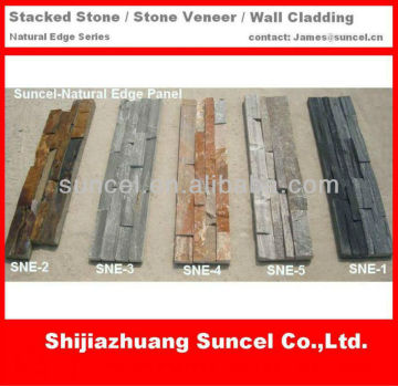 Natural Surface Stacked Stone for Wall Cladding