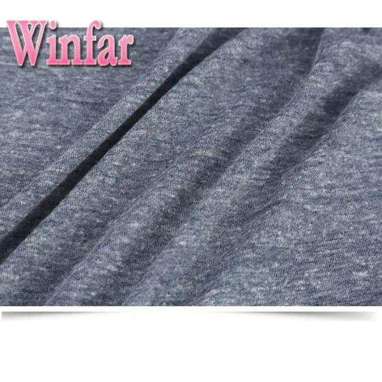 TCR Polyester Cotton Rayon Jersey Blend Knit Fabric