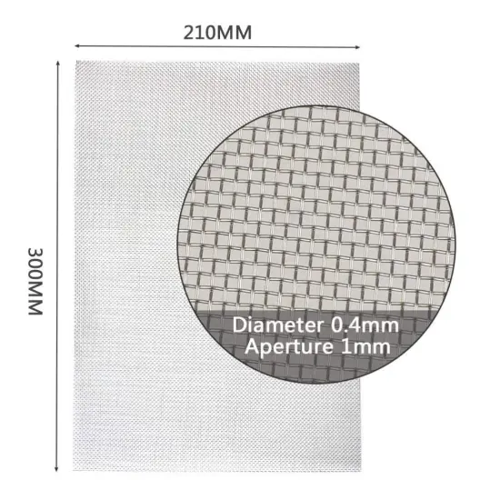 Fine Screen Mesh Steel Woven Mesh Filter Mesh