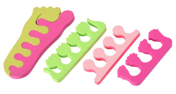 Hot Sale High Quality EVA Sponge Foam Finger Toe Separator for Nail Art Care Tools