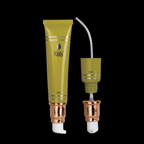 AT25-12 Cosmetic soft tube with pump cap