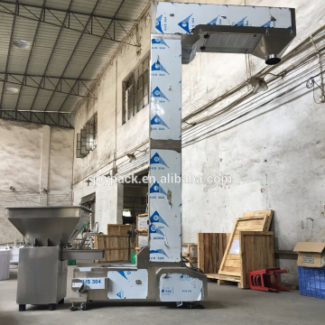 CE Z Tipo ascensor de cubo para la industria alimentaria