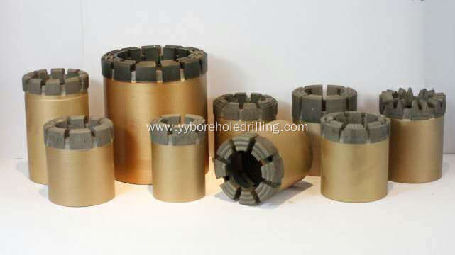 PQ HQ Wire-line Impregnated Diamond Core Drill Bit