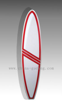 high quality fiberglass fun surfboard