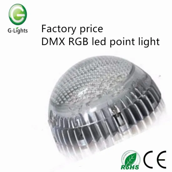 Factory price DMX RGB led point light