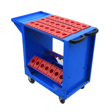 Mobil BT40 BT50 CNC Tool Holder Trolleys / CNC Tool Cart