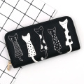 Bifold Wallet Custom cat waterproof leather for women wallet Manufactory