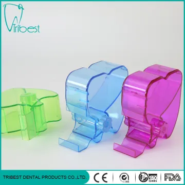 Disposable Plastic Dispenser For Dental Roll