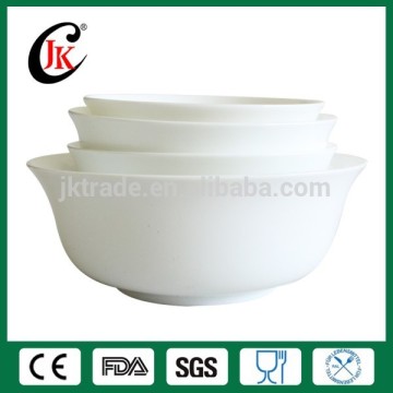 Wholesale hotel used cheap white ceramic bowl, cheap bone china bowl