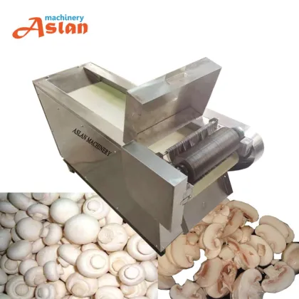 Shiitake Mushroom Slicing Machine | Straw Mushroom Slicer | Fungus Cutting Equipment