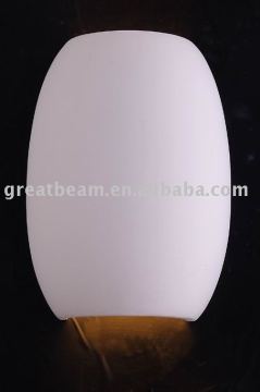 Plaster white indoor wall lamp sconce