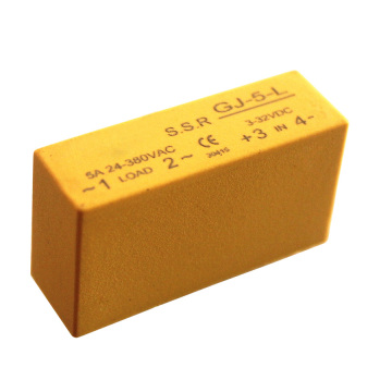 Mgr GJ-5-L 5A 24V-380VAC 3-32VDC 4 PIN PCB Solid State Relay