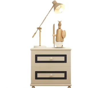 Modern Bedroom Furniture: Wood Nightstand Cabinet by Fashion Design House Supplier