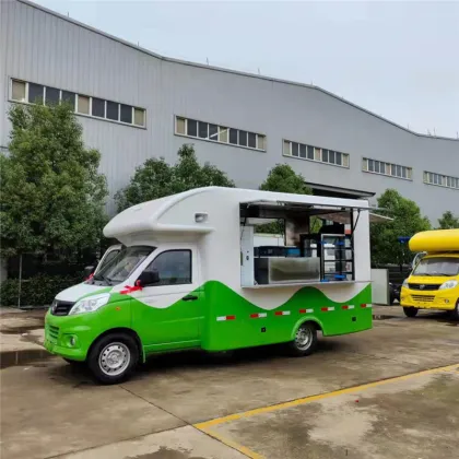 Fried Rice Cake Street Food On Wheels