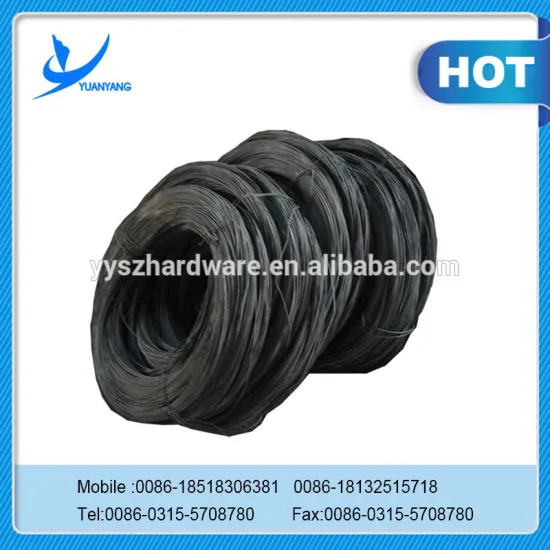 Mild steel binding wire/oil tempered wire/black annealed wire