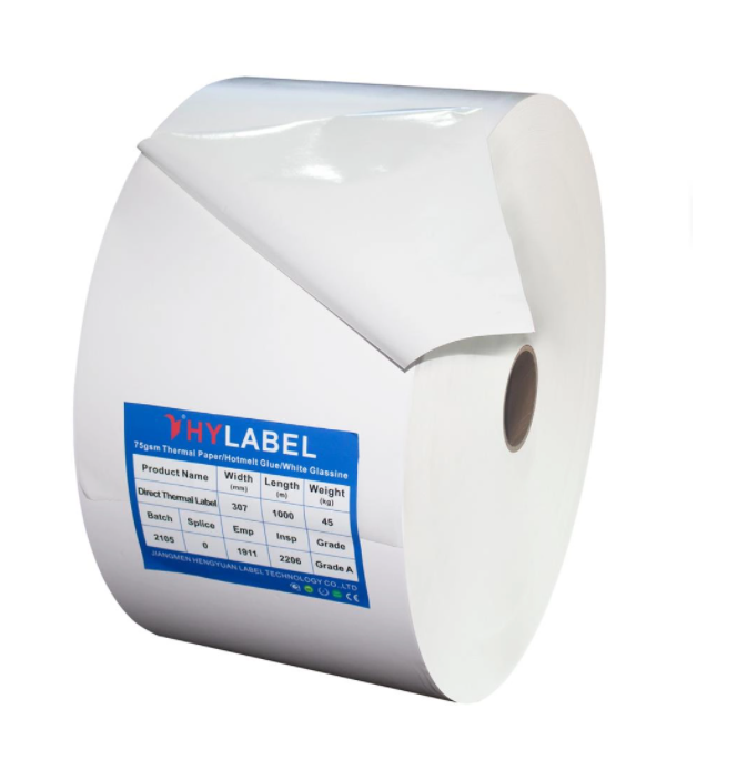 Waterproof Direct Thermal Jumbo Label Roll