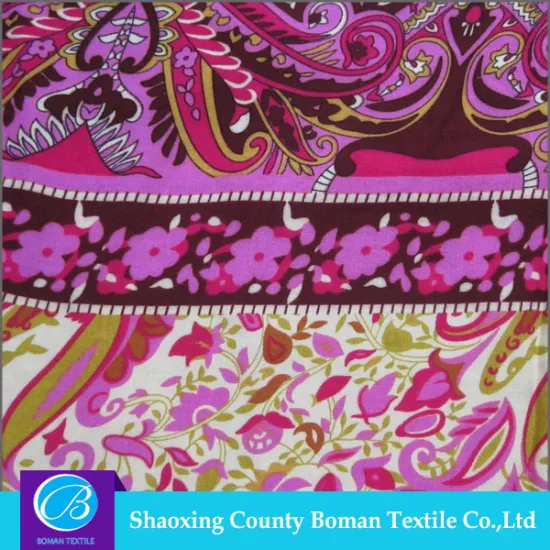 wholesale fabric china Top-end Fashion Colorful rayon woven print