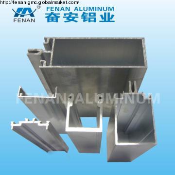 Fenan argento anodizzato alluminio tenda parete profilo 6063