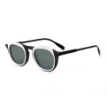 Round Clear Vintage Eyewear Acetate Frame