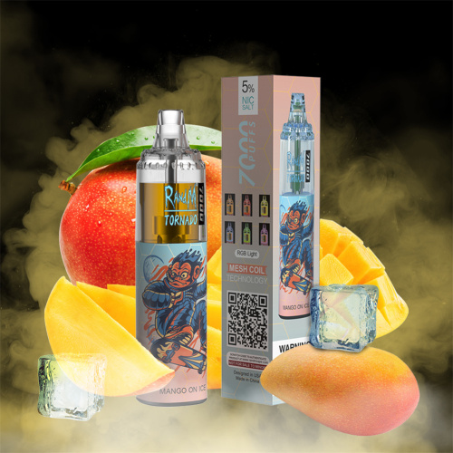 RandM Tornado 7000 Sour apple Disposable Vape
