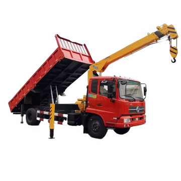 Dongfeng 4x2 25T Dump Truck with Crane: Supplier for Sale