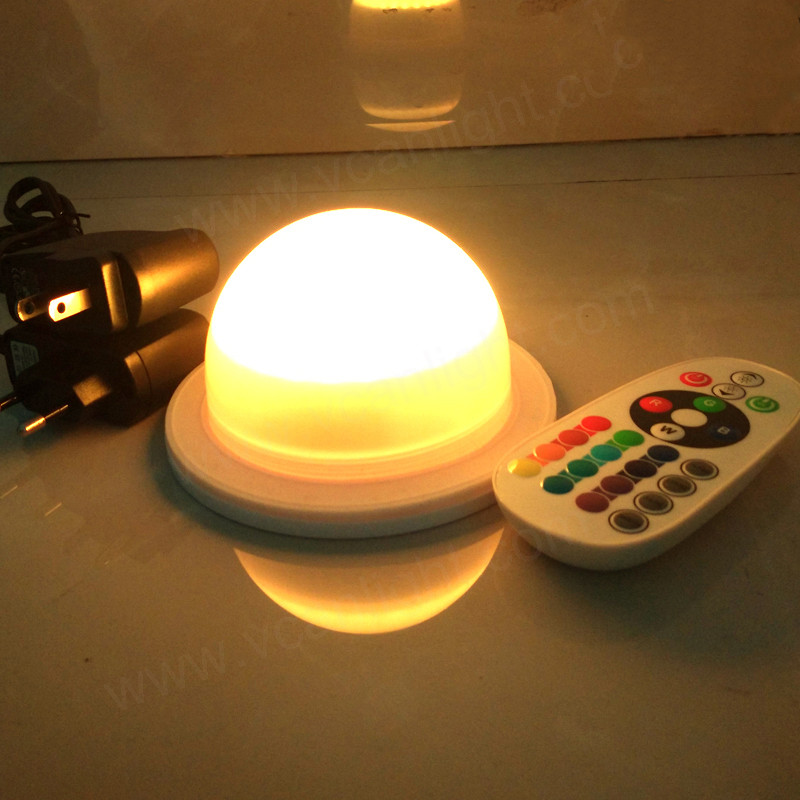 Waterproof Remote Control 5.8W LED Pool Light