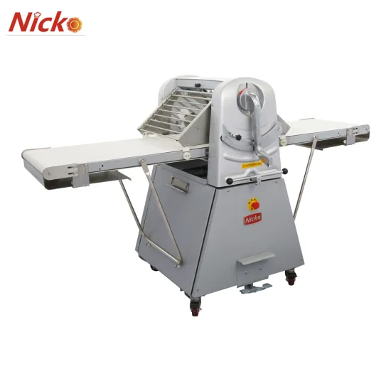 Pastry Dough Sheeter Croissant Making Bakery Machines Baked Food Production Line Pizza Dough Sheeter