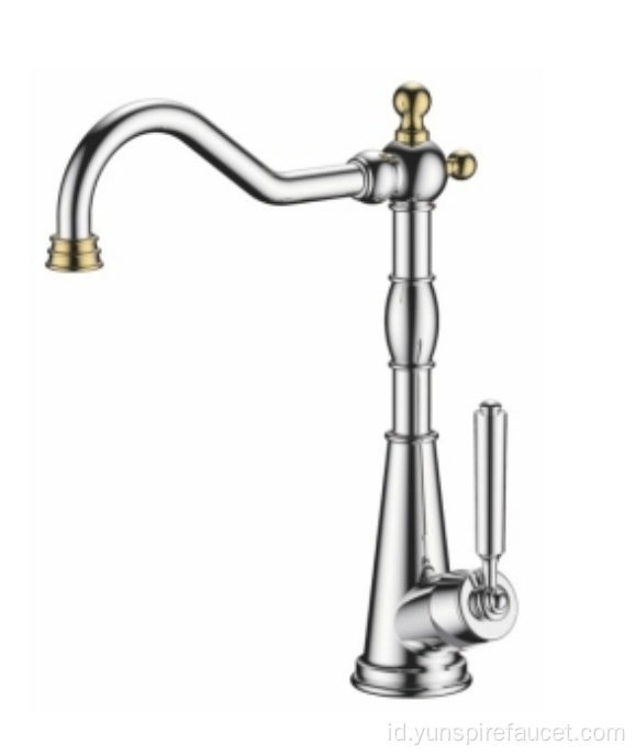 Faucet dapur mixer wastafel chrome