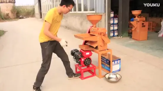 NDRD Small Rice Milling Machine With Factory Cheap Price Family Use Small Scale Rice Mill Plant Paddy Rice Hulling Machine