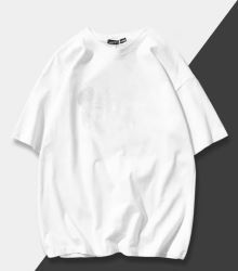 Free Sample Embroidered With Puff Technique T Shirt