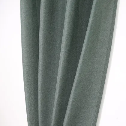 Linen Sheer Curtain 100% Polyester Plain Curtain