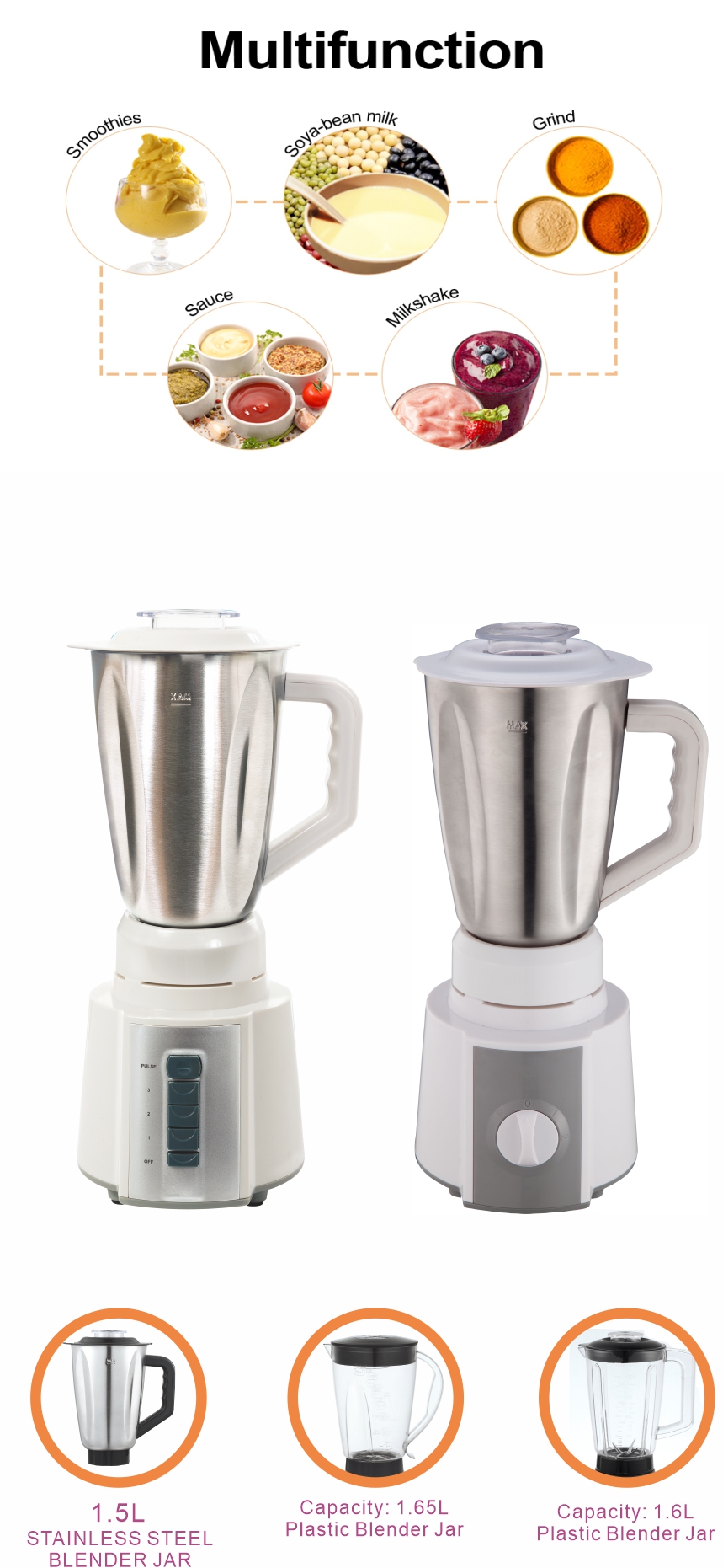 480 multifunction food blender