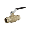 Low Lead LF brass ball valve with press-fit end