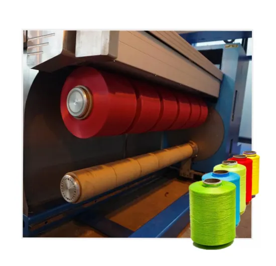 Automatic Bobbin Winding System for Textile Extruder Machines with FDY Yarn and DOFFING Function