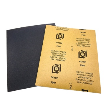 Waterproof 60-2000 Grit Sandpaper for Metal Polishing