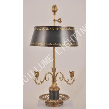 CT20462-2VBN-BBZ antique solid brass candle holder  table lamp