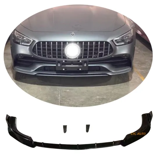 AMG Type Facelift GT Front Splitter for Mercedes-Benz AMG Front Lip Spoiler