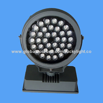 36W High-power LED Flood Light from LED Manufacture, with Aluminum Alloy Body and PMMA/Glass