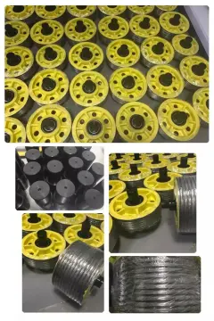 High Speed Elevator Double Wrap Pulley