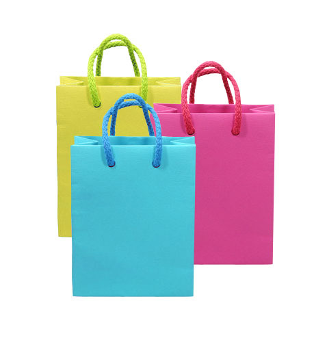 Logo Hot Stamping Printing Paper Gift Bag