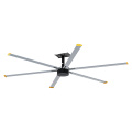 Industrial fans save energy and cool down quickly