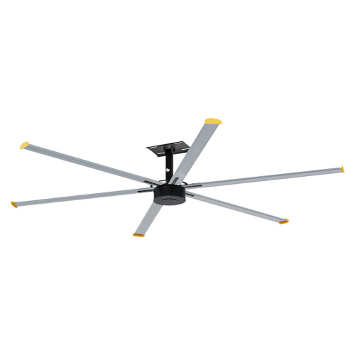 Industrial fans save energy and cool down quickly