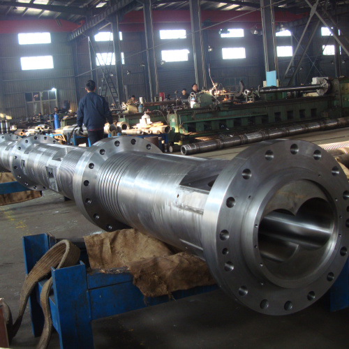 מכונת שחול מקבילה עם בורג תאומים