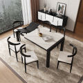 Black(A table with six chairs)